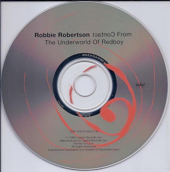 Robbie Robertson - Contact From The Underworld Of Redboy | Capitol Records (CDP 7243 8 54243 2 8) - main