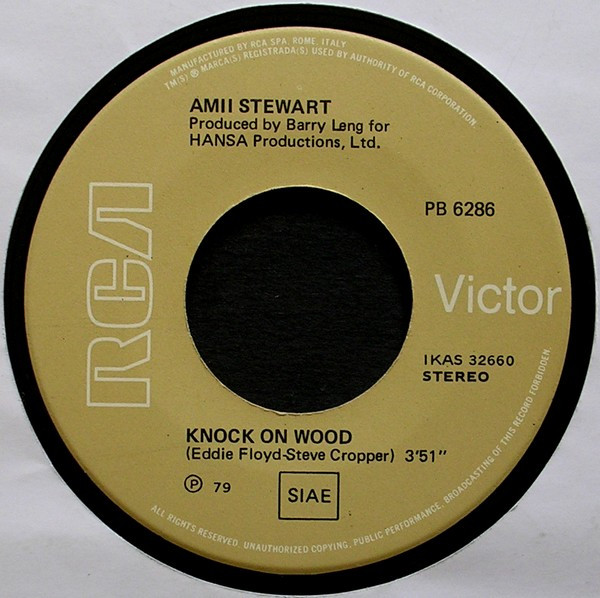 Amii Stewart - Knock On Wood | RCA (PB 6286) - 3
