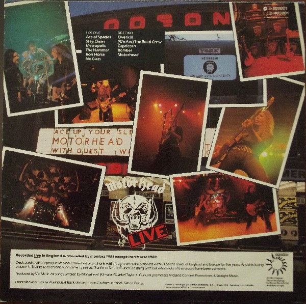 Motörhead - No Sleep 'til Hammersmith - Vinilo | Bronze (I-203801) - 2 Motörhead - No Sleep 'til Hammersmith - Vinilo | Bronze (I-203801) - 2