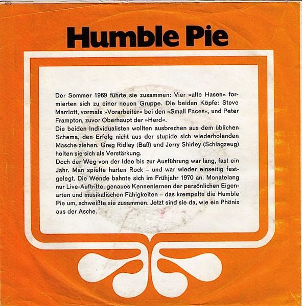 Humble Pie - Big Black Dog | A&M Records (14 711 AT) - 2
