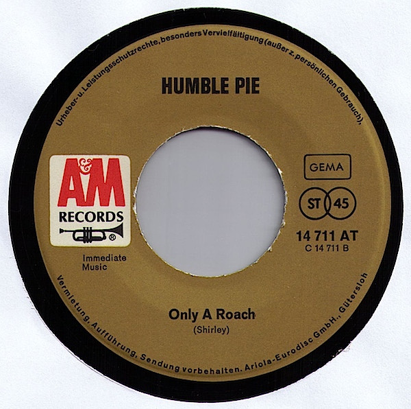 Humble Pie - Big Black Dog | A&M Records (14 711 AT) - 4