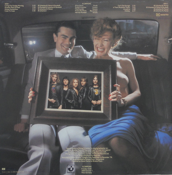 Scorpions - Lovedrive | Harvest (54 1452751) - 2