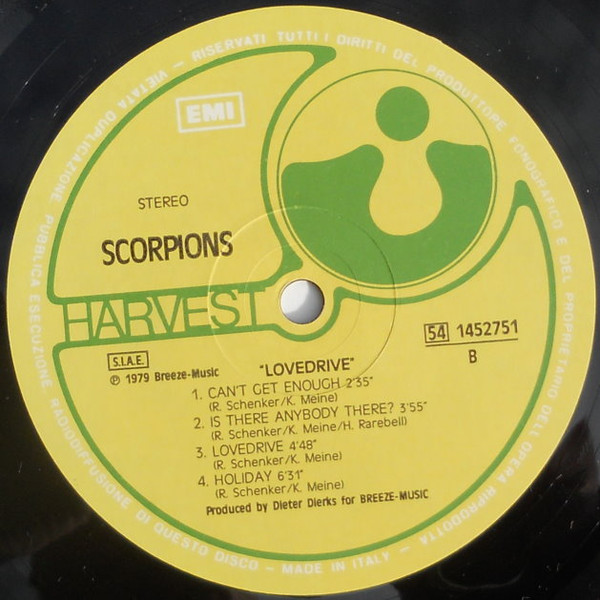Scorpions - Lovedrive | Harvest (54 1452751) - 4