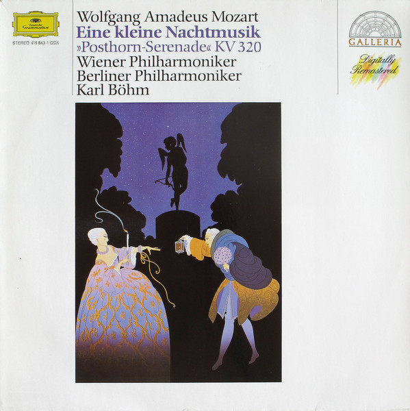 Wolfgang Amadeus Mozart - Wiener Philharmoniker , Berliner Philharmoniker , Karl Böhm - Eine Kleine Nachtmusik / "Posthorn-Serenade" | Deutsche Grammophon (415 843-1) - main