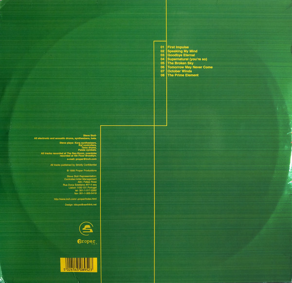 Steve Stoll - Supernatural | Proper N.Y.C. (PROPS LP 001) - 2 Steve Stoll - Supernatural | Proper N.Y.C. (PROPS LP 001) - 2