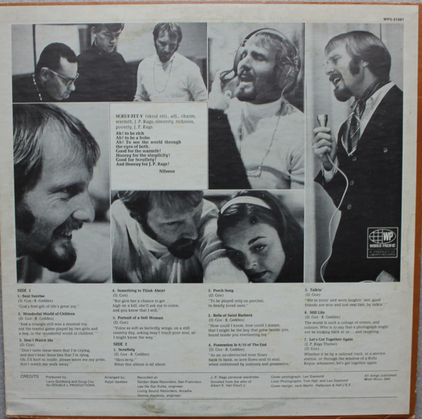 J.P. Rags - Scruffety | World Pacific Records (WPS-21881) - 2