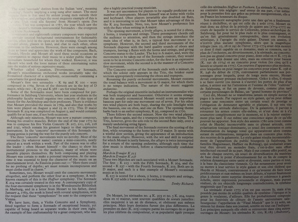 Wolfgang Amadeus Mozart , Pinchas Zukerman , English Chamber Orchestra - 2 Marches : K.237 & K.215 - Serenade N°5 K.204 | CBS (76489) - 2