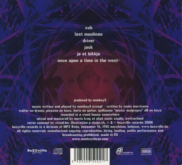 Monkey 3 - 39 Laps | Buzzville Records (BUZZCD021) - 2