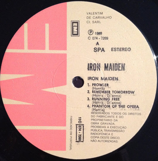 Iron Maiden - Iron Maiden | EMI (11C 074 07269) - 3