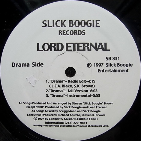 Lord Eternal - B D B (Boogie Down Bronx: The Resurrection) | Slick Boogie Records (SB 331) - 2 Lord Eternal - B D B (Boogie Down Bronx: The Resurrection) | Slick Boogie Records (SB 331) - 2