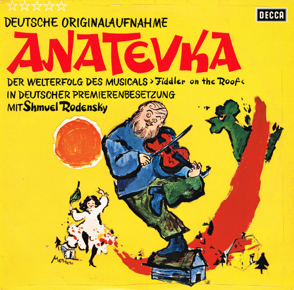 Shmuel Rodensky - Anatevka (Deutsche Originalaufnahme) | Decca (SLK 16 533-P)