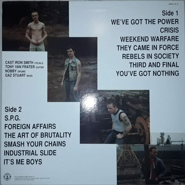 Red Alert - We've Got The Power | Captain Oi! (Ahoy LP 12) - 2