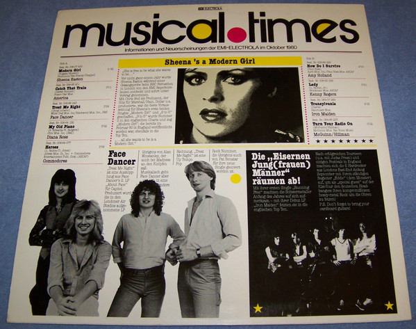 Various - Musical Times • Ausgabe 8'80 | EMI Electrola (P 528 008) - 2