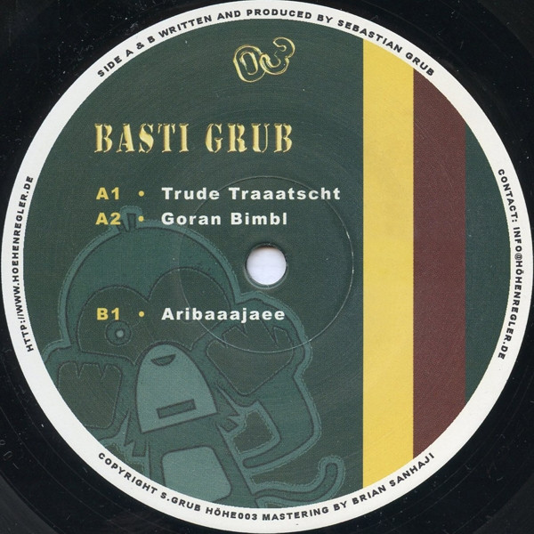 Basti Grub - Trude Traaatscht | Höhenregler (HÖHE003)