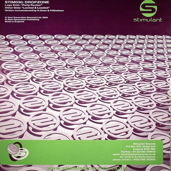 Dropzone - Party Rocker / Locked & Loaded | Stimulant Records (STIM030) - 2