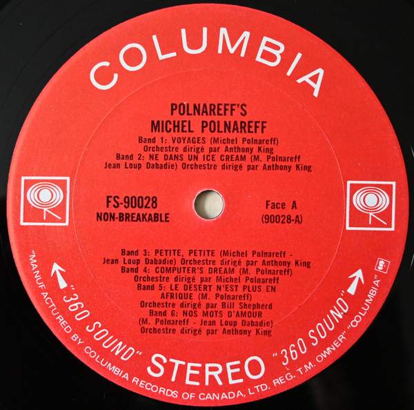 Michel Polnareff - Polnareff's | Columbia (FS-90028) - 3