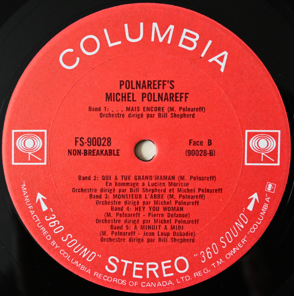 Michel Polnareff - Polnareff's | Columbia (FS-90028) - 4