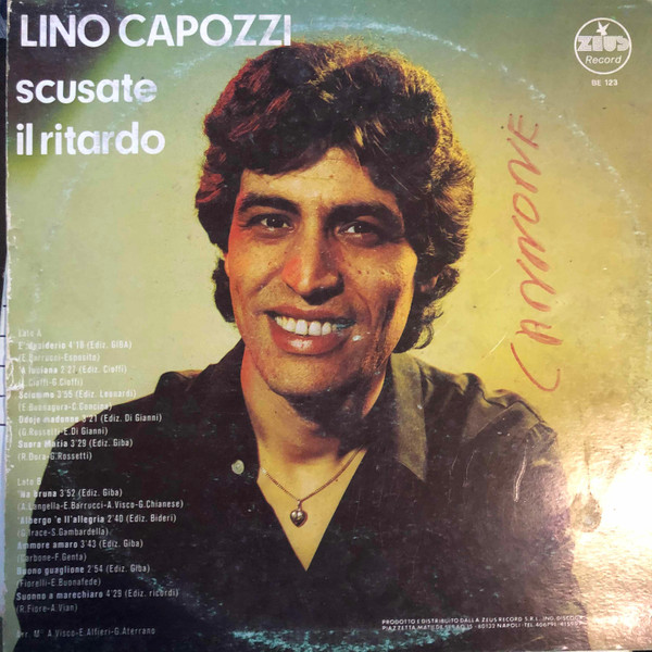 Lino Capozzi - Scusate Il Ritardo | Zeus Record (BE 123) - 2 Lino Capozzi - Scusate Il Ritardo | Zeus Record (BE 123) - 2