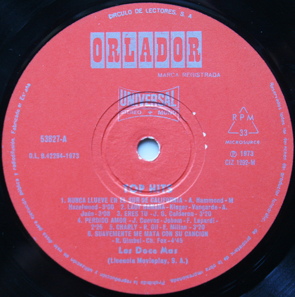Los Doce Mas - Top Hits | Orlador (53827) - 3