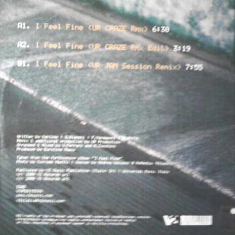 Leena - I Feel Fine | V2 (VVR5015396) - 2