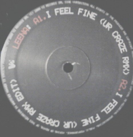 Leena - I Feel Fine | V2 (VVR5015396) - 3