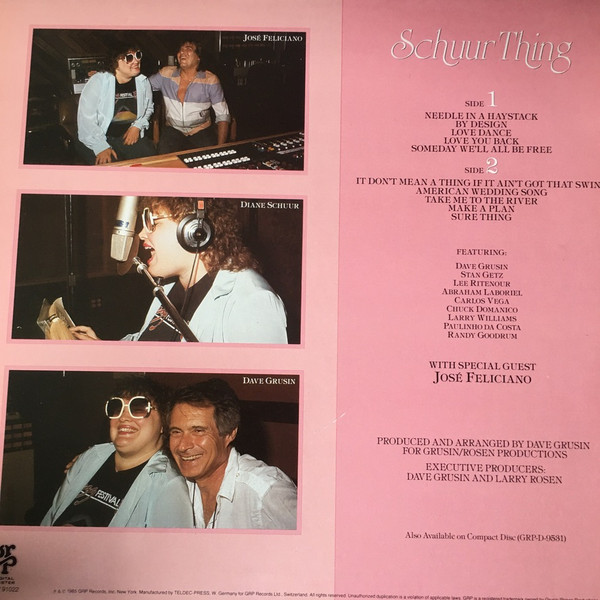 Diane Schuur - Schuur Thing | GRP (GRP 91 022) - 2 Diane Schuur - Schuur Thing | GRP (GRP 91 022) - 2