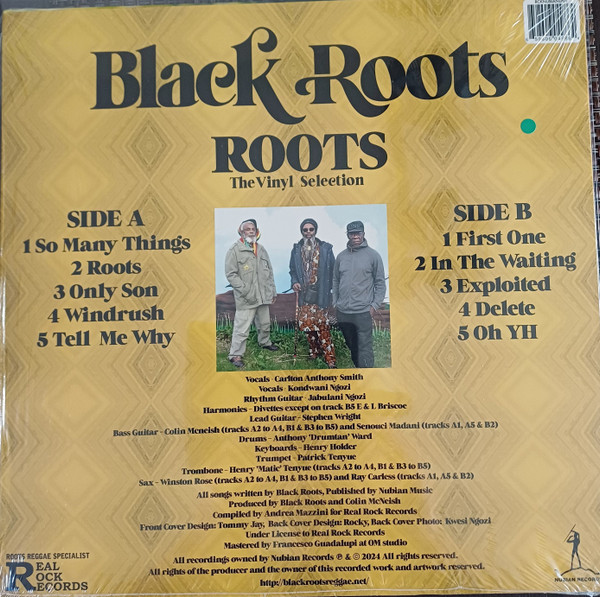 Black Roots - Roots the Vinyl  Selection | Real Rock (RCKNUBIANLP01) - 2