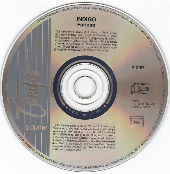 Indigo - Furioso | Auvidis Tempo (A 6197) - 3 Indigo - Furioso | Auvidis Tempo (A 6197) - 3