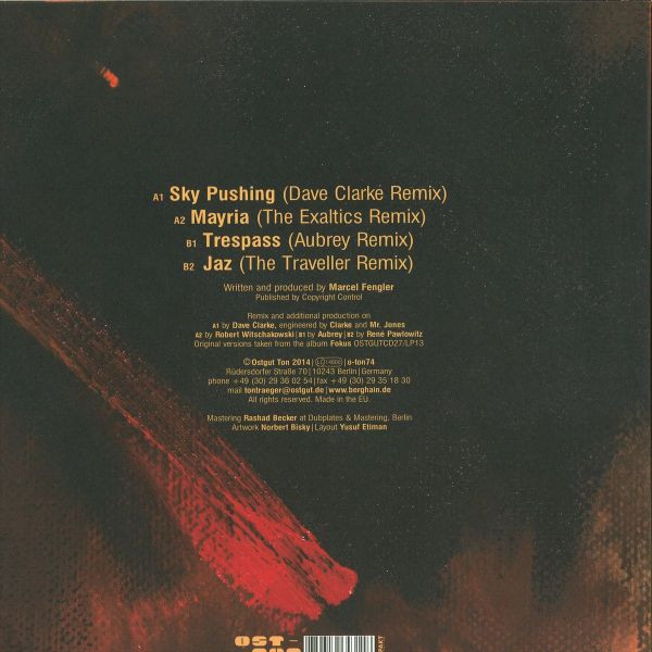 Marcel Fengler - Remixes | Ostgut Ton (o-ton74) - 2 Marcel Fengler - Remixes | Ostgut Ton (o-ton74) - 2
