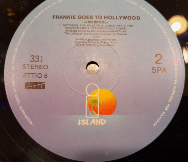 Frankie Goes To Hollywood - Liverpool | Island Records (ZTTIQ 8) - 2