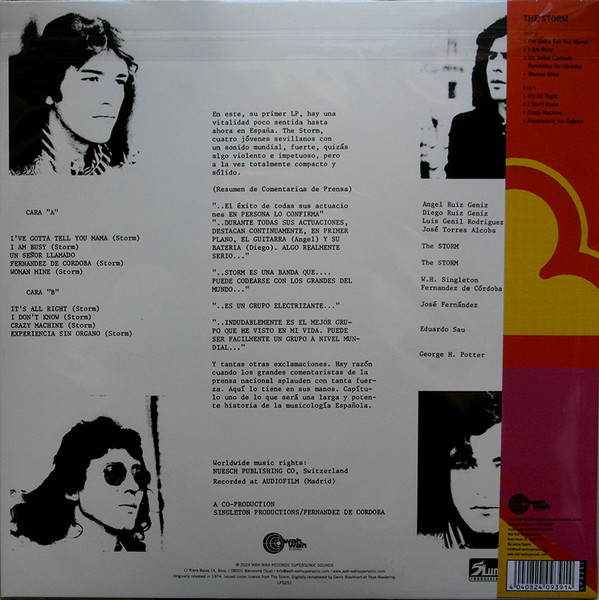 The Storm - The Storm | Wah Wah Records (LPS251) - 2