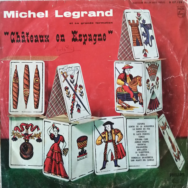 Michel Legrand Et Sa Grande Formation - Châteaux En Espagne | Philips (B 07.159 L) - main Michel Legrand Et Sa Grande Formation - Châteaux En Espagne | Philips (B 07.159 L) - main