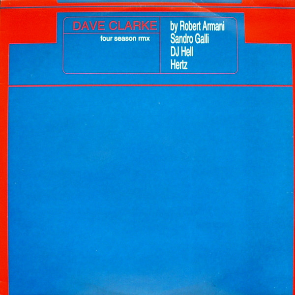 Dave Clarke - Four Season (Rmx) | ACV (ACVDP010) - main