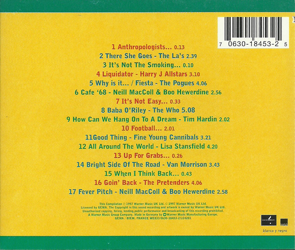 Various - Fever Pitch - Music And Moments From The Film | Blanco Y Negro (0630-18453-2) - 2