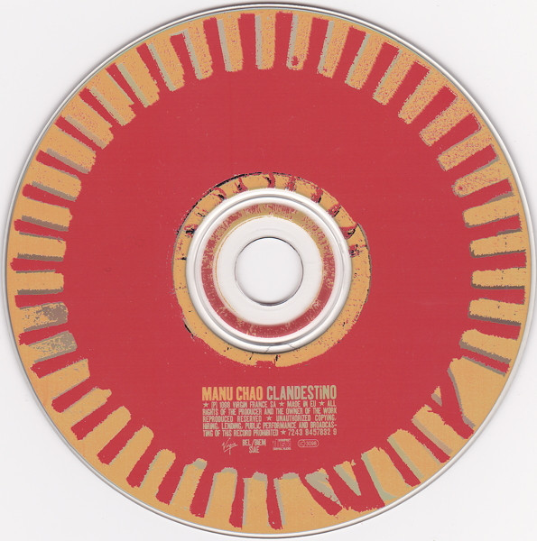 Manu Chao - Clandestino | Virgin (7243 8457832 9) - 3