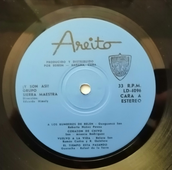 Sierra Maestra - ¡Y Son Así! | Areito (LD-4096) - 4