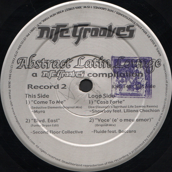 Various - Abstract Latin Lounge (A Nite Grooves Compilation) | Nite Grooves (KNG-146) - 2 Various - Abstract Latin Lounge (A Nite Grooves Compilation) | Nite Grooves (KNG-146) - 2