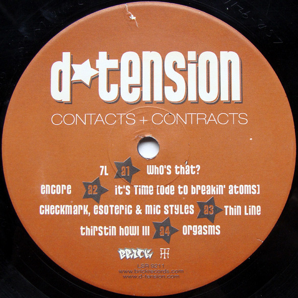 D-Tension - Contacts + Contracts | Landspeed Records (LSR 9211) - 3 D-Tension - Contacts + Contracts | Landspeed Records (LSR 9211) - 3
