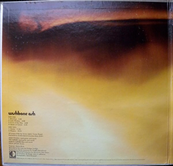 Wishbone Ash - Wishbone Ash | Decca (DL 75249) - 2