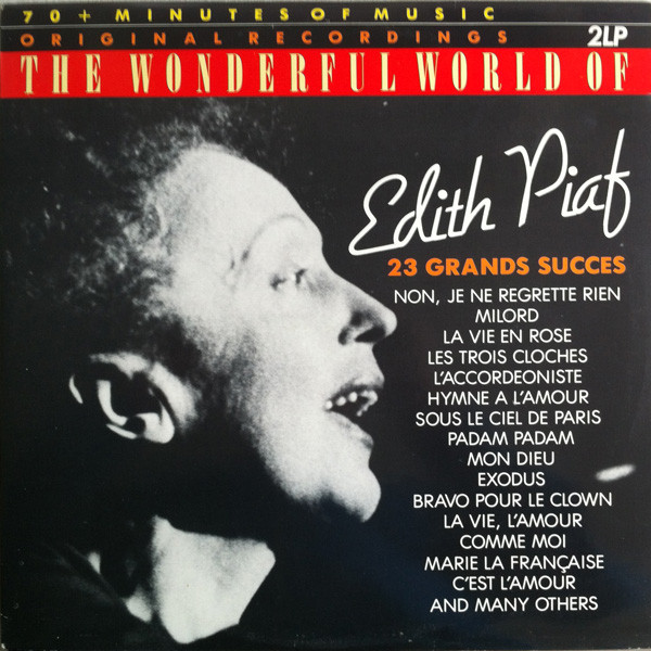 Edith Piaf - The Wonderful World Of Edith Piaf - 23 Grands Succes | Yesterdays Gold (YDG 15730) - main