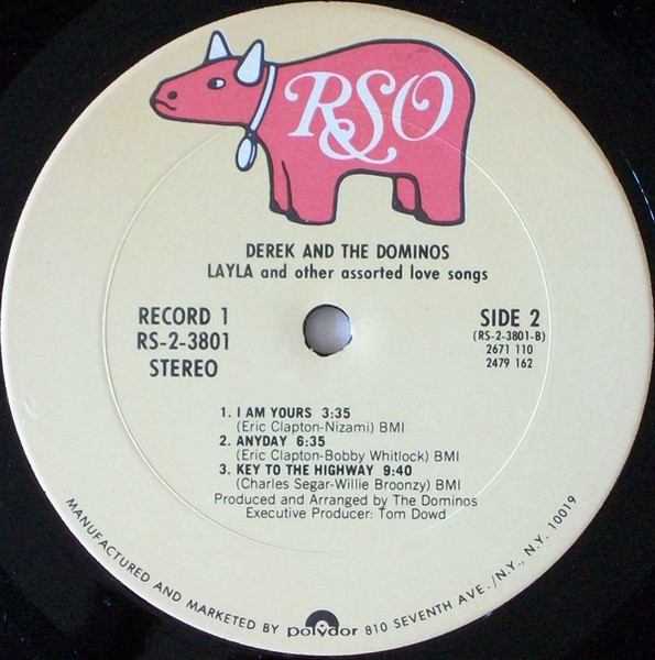 Derek & The Dominos - Layla And Other Assorted Love Songs | RSO (RS-2-3801) - 4