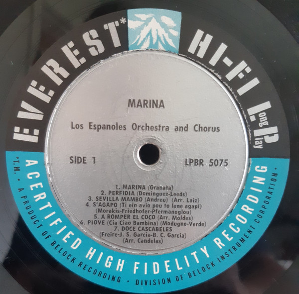 Los Españoles - Marina | Everest (LPBR 5075) - 3