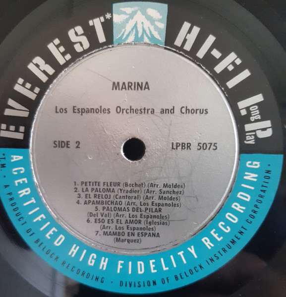 Los Españoles - Marina | Everest (LPBR 5075) - 4
