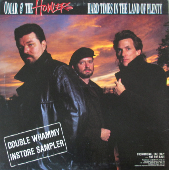 Omar And The Howlers / Mason Ruffner - Double Whammy Instore Sampler | Columbia (12CDN-357) - 2