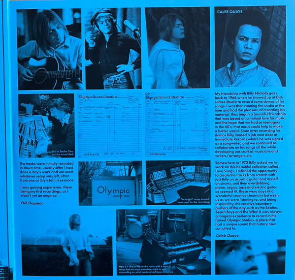 Billy Nicholls - Love Songs | Southwest Records (SWLP013) - 3 Billy Nicholls - Love Songs | Southwest Records (SWLP013) - 3