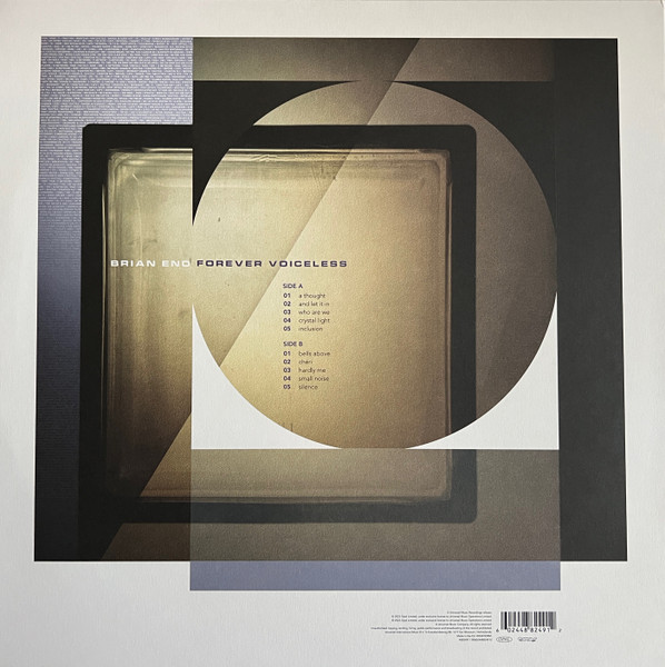 Brian Eno - Forever Voiceless | Opal Records (4882491) - 3 Brian Eno - Forever Voiceless | Opal Records (4882491) - 3