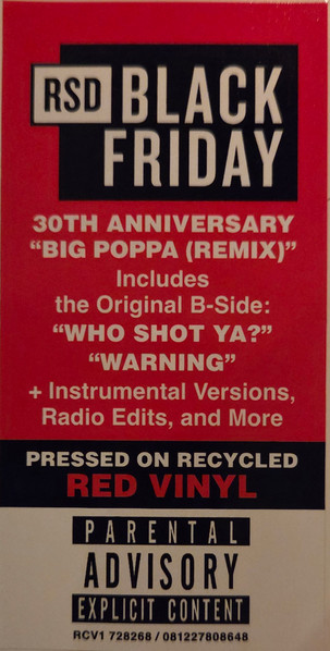 Notorious B.I.G. - Big Poppa (Remix) | Bad Boy Records (081227808648) - 3