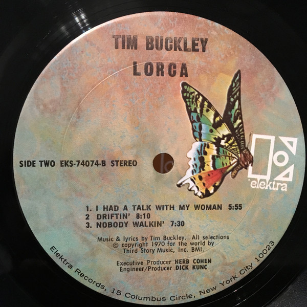 Tim Buckley - Lorca | Elektra (EKS-74074) - 4 Tim Buckley - Lorca | Elektra (EKS-74074) - 4