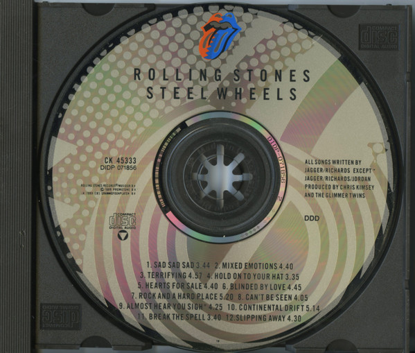 The Rolling Stones - Steel Wheels | Rolling Stones Records (CK 45333) - 2 The Rolling Stones - Steel Wheels | Rolling Stones Records (CK 45333) - 2