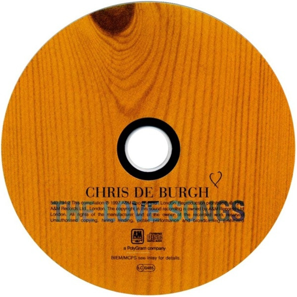 Chris de Burgh - The Love Songs | A&M Records (540 794-2) - 3 Chris de Burgh - The Love Songs | A&M Records (540 794-2) - 3